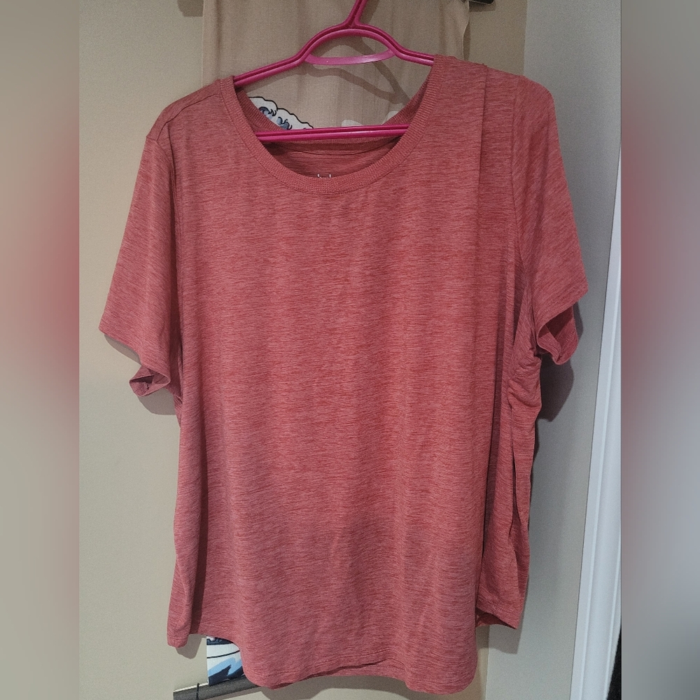 HYBA sporty red shirt 2x. By reitmans